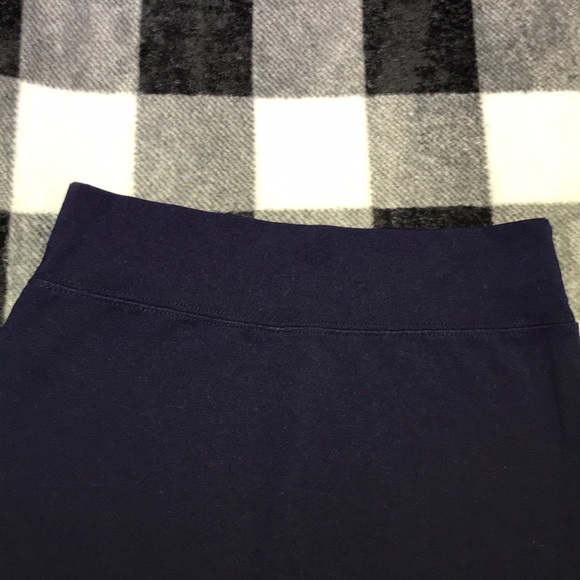 Navy Blue Pencil Skirt - Picture 2 of 7